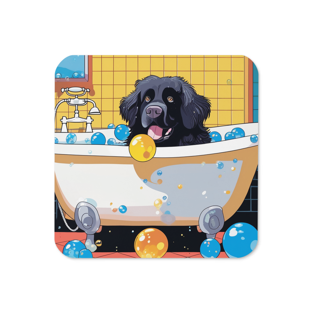 PugMug Custom Newfoundland Coaster