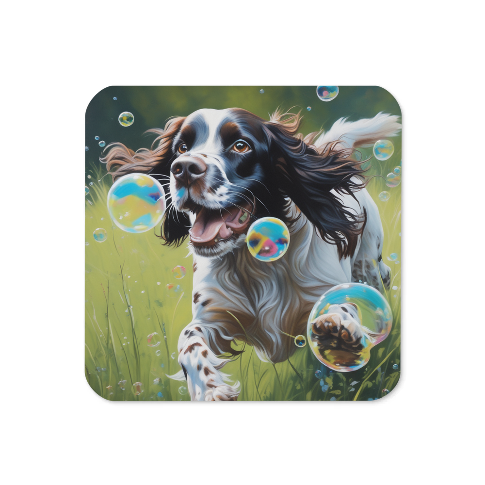 PugMug Custom English Springer Spaniel Coaster