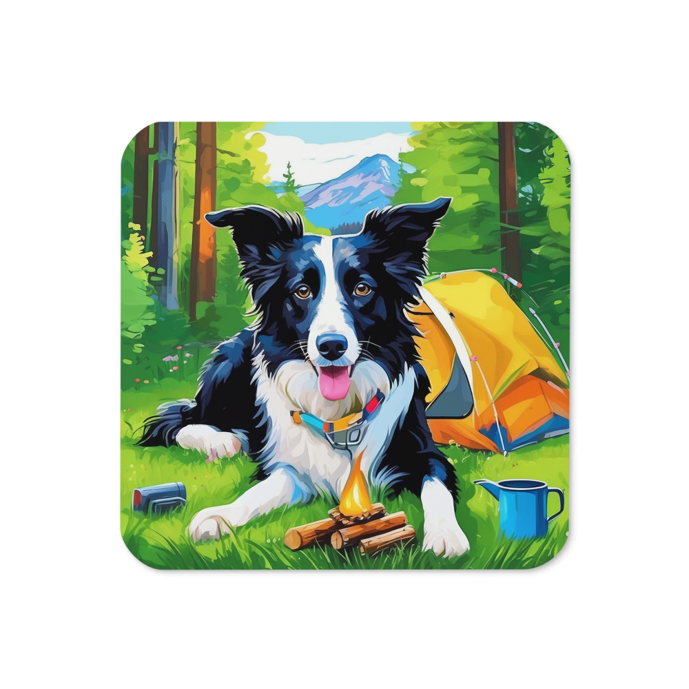PugMug Custom Border Collie Coaster