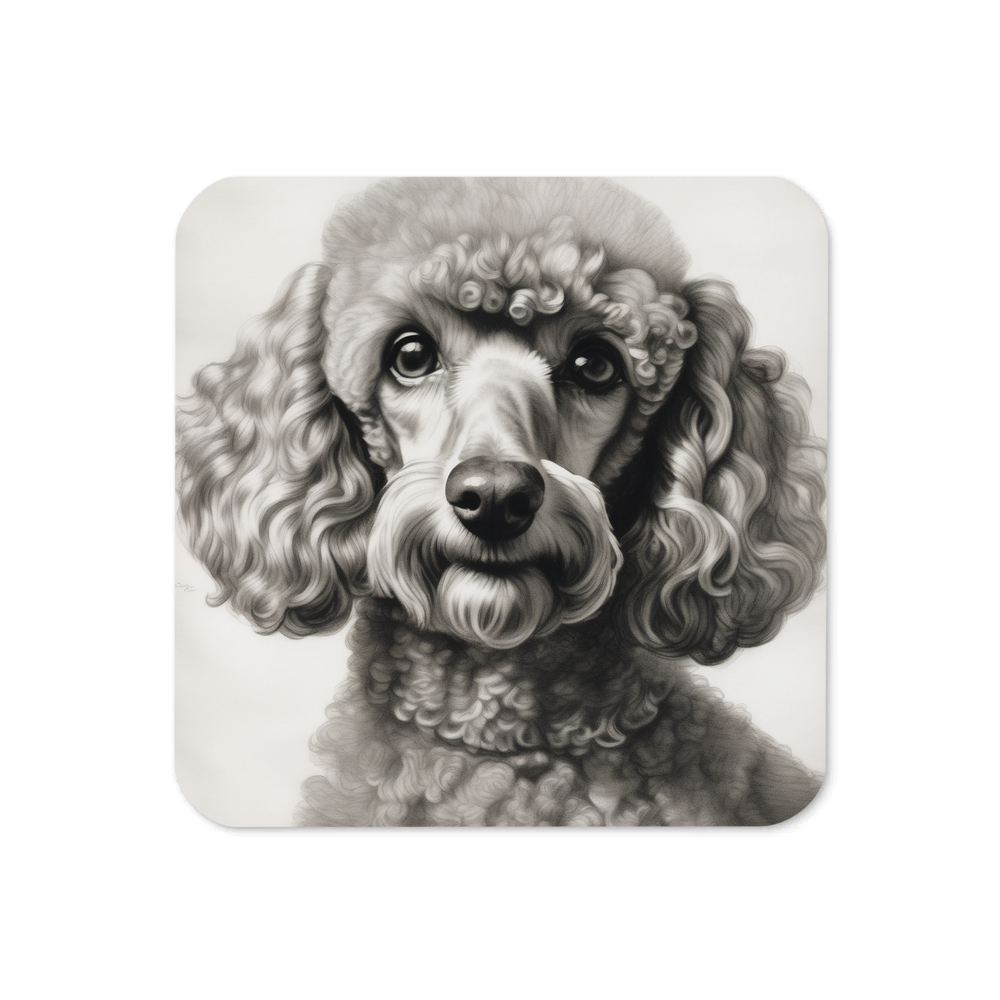 PugMug Custom Tan Poodle Coaster