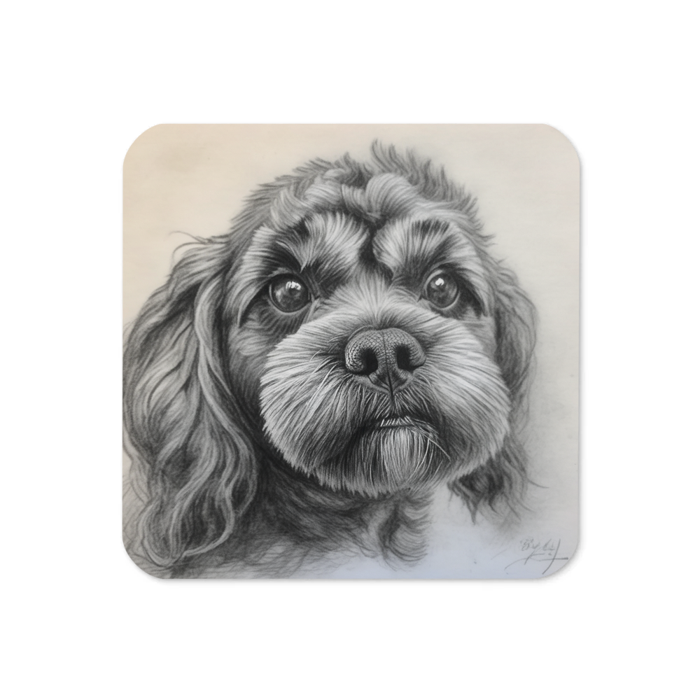 PugMug Custom Lily Coaster