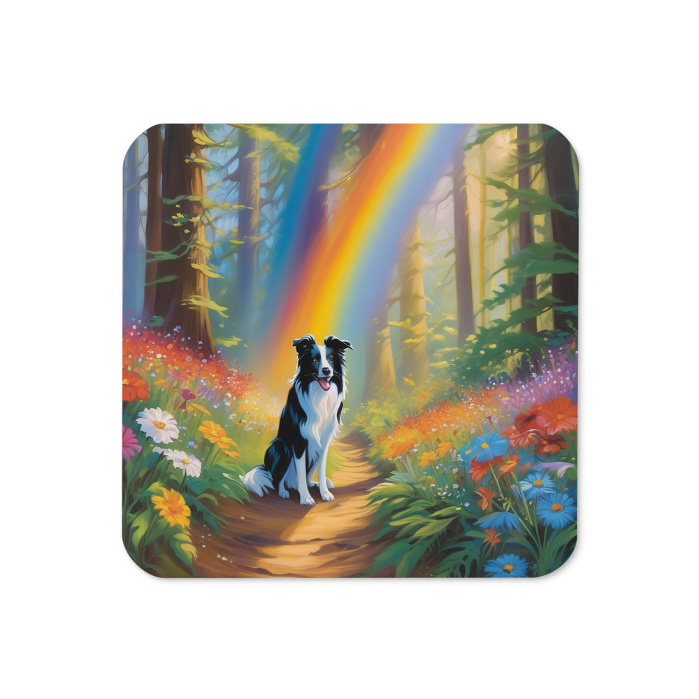 PugMug Custom Border Collie Coaster