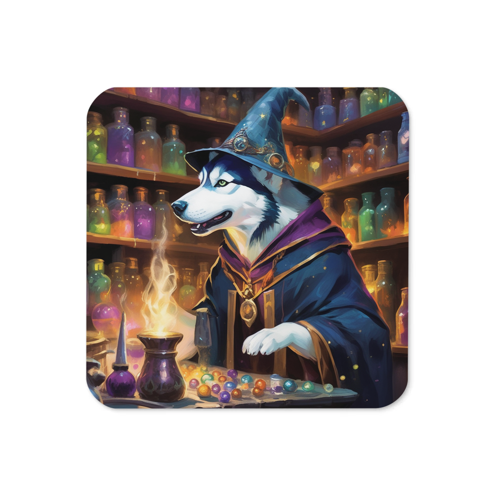 PugMug Custom Siberian Husky Coaster