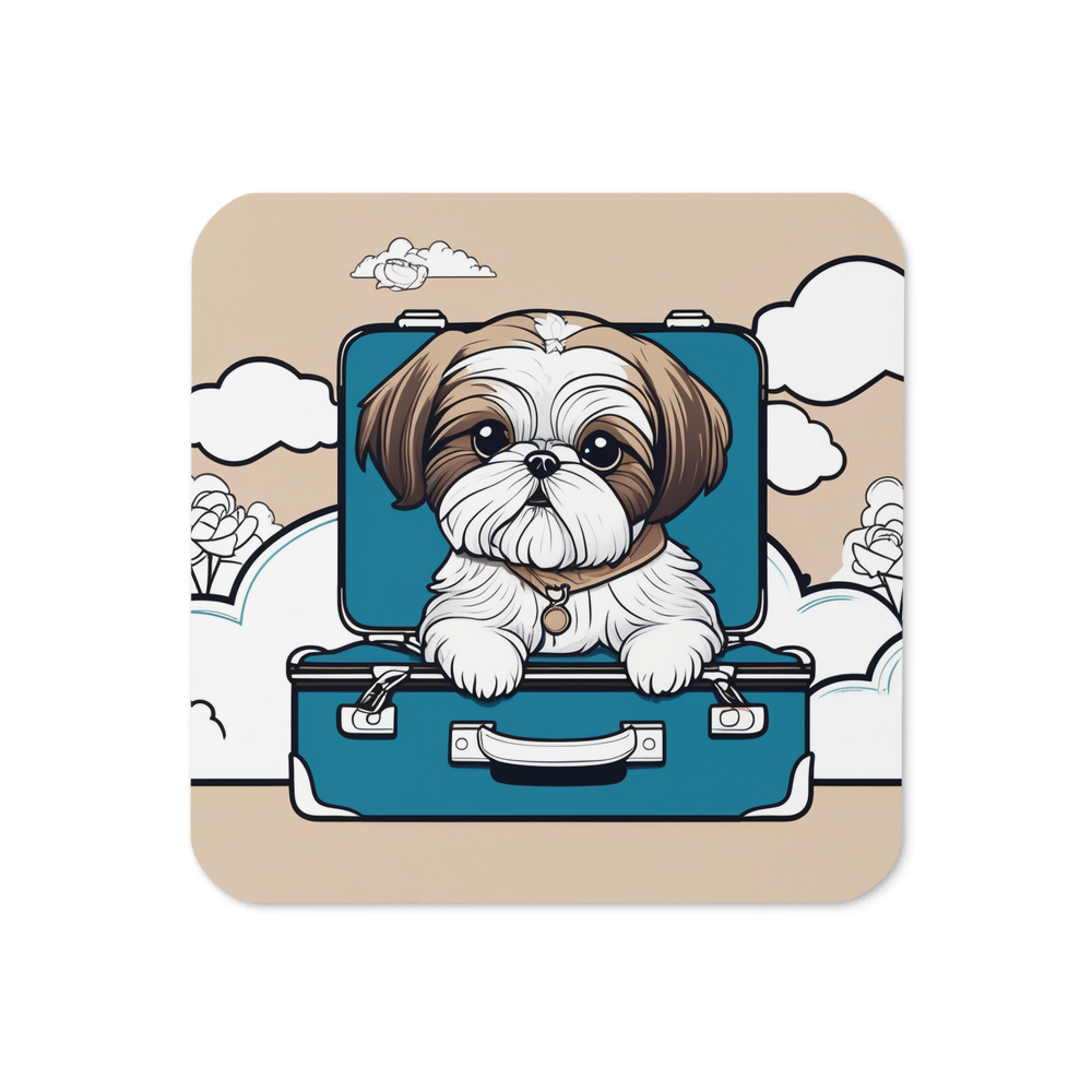 PugMug Custom Shih Tzu Coaster