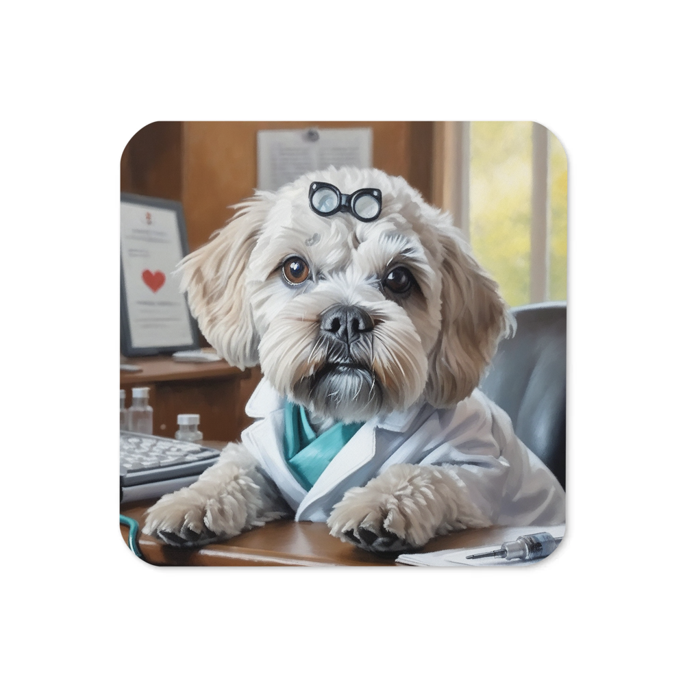 PugMug Custom Lily Coaster