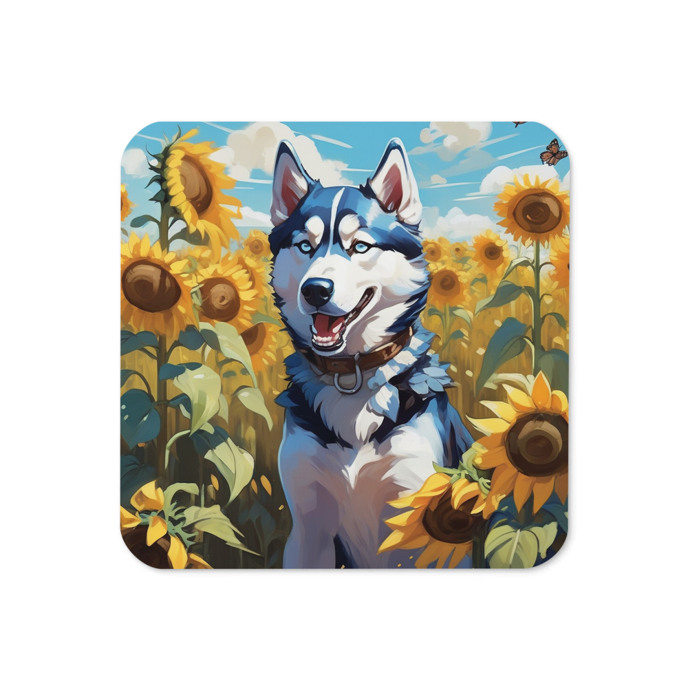 PugMug Custom Siberian Husky Coaster