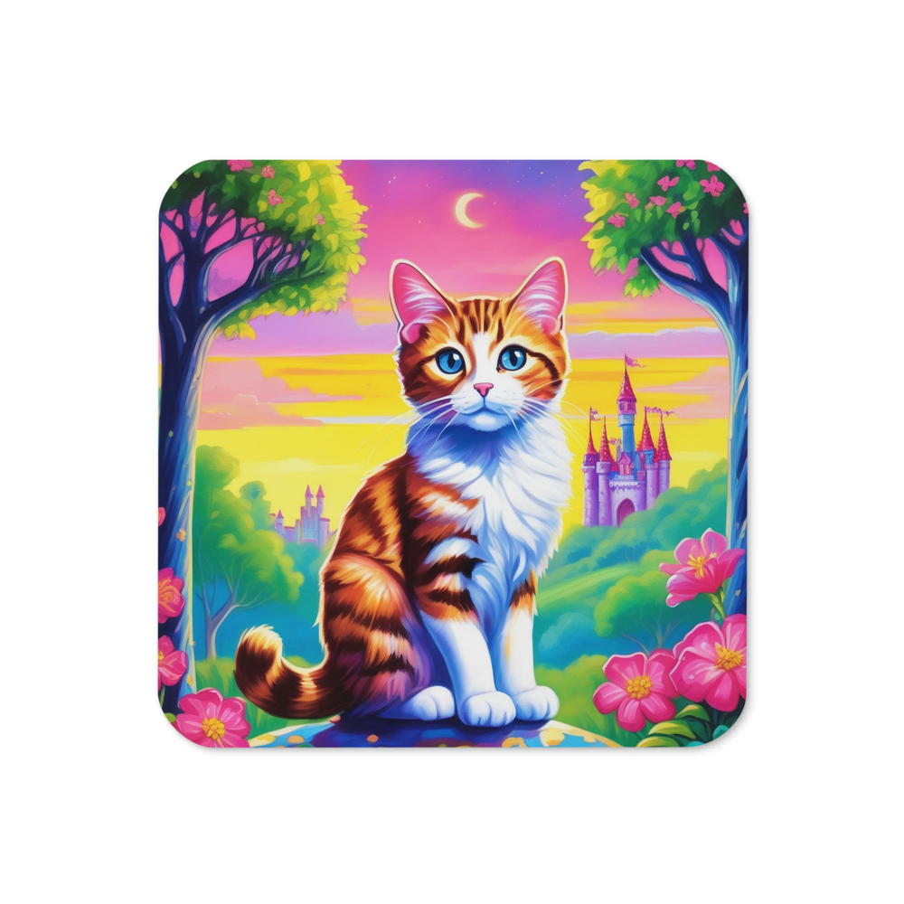 PugMug Custom Tabby Companion Cat Coaster