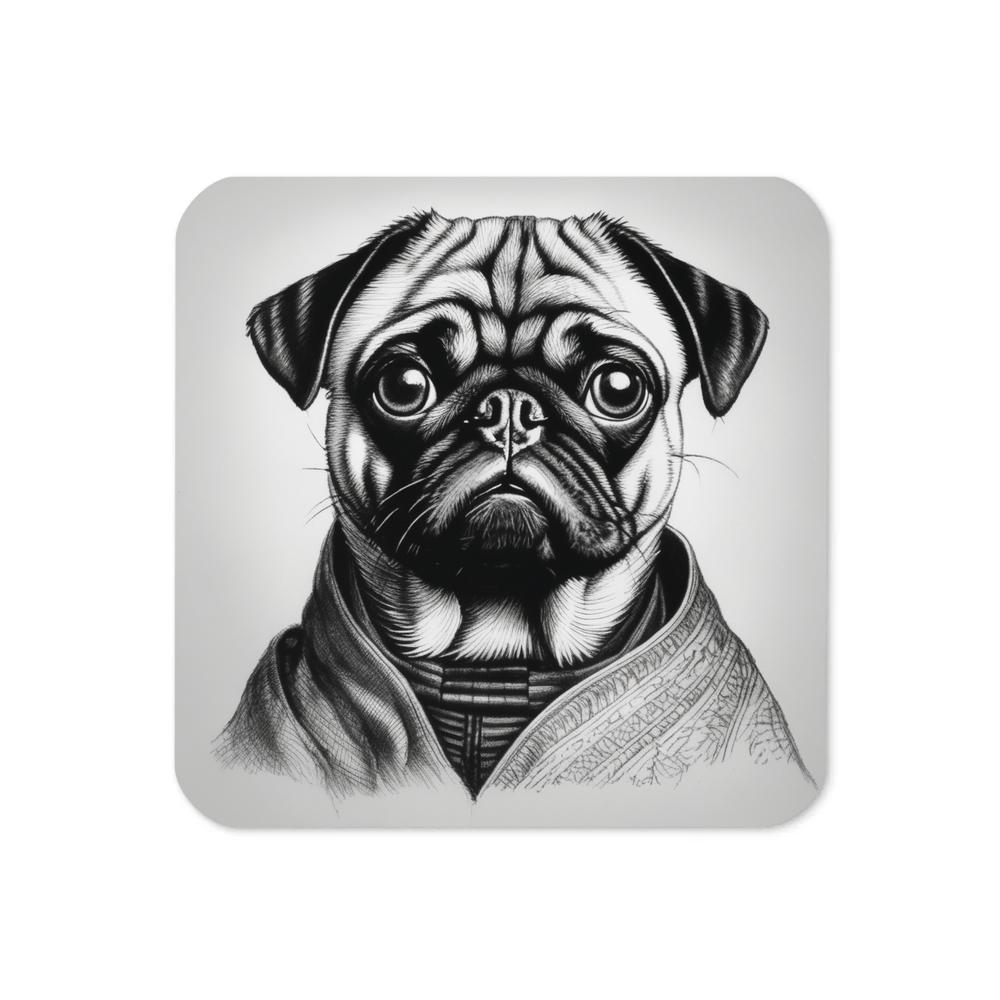 PugMug Custom Pug Coaster
