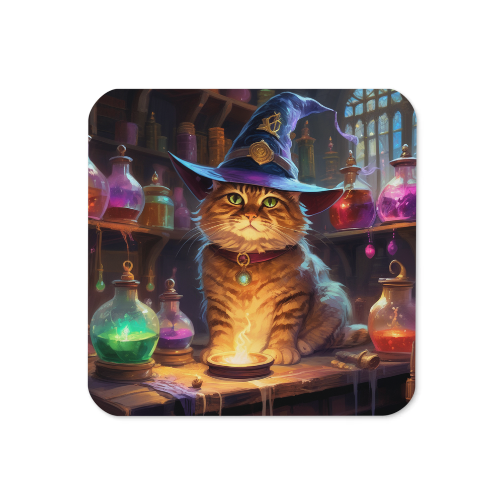 PugMug Custom Tabby Exotic Cat Coaster