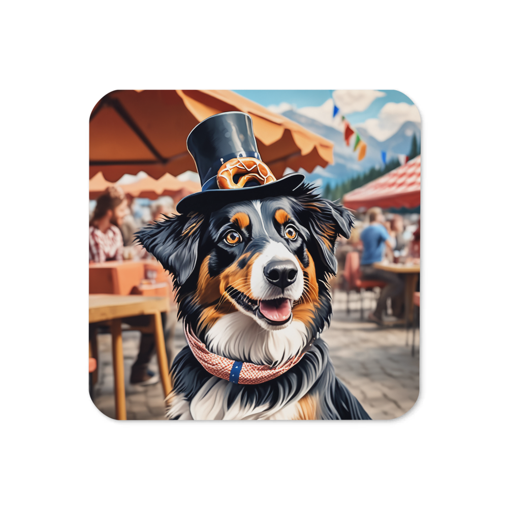 PugMug Custom Miniature American Shepherd Coaster
