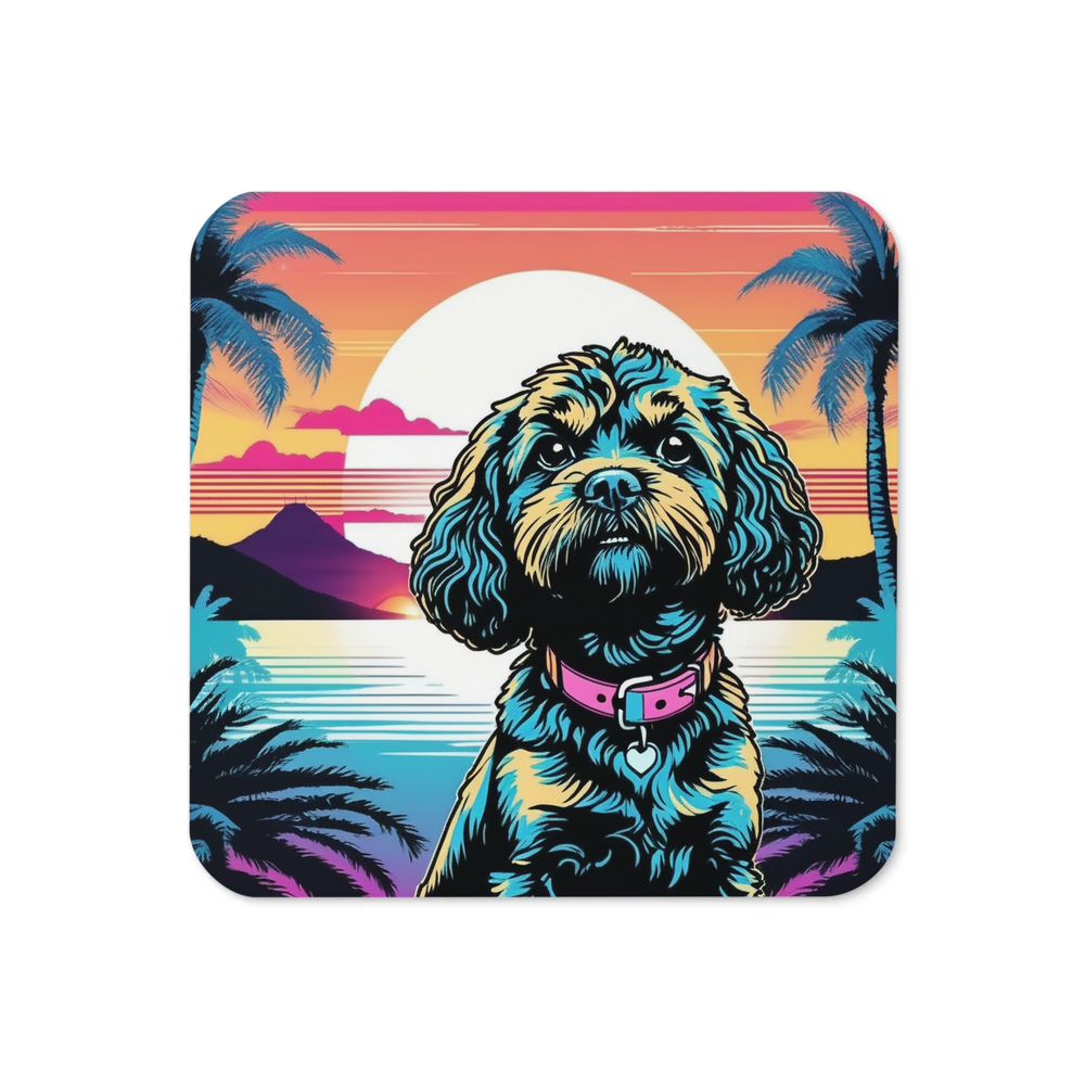 PugMug Custom Lily Coaster
