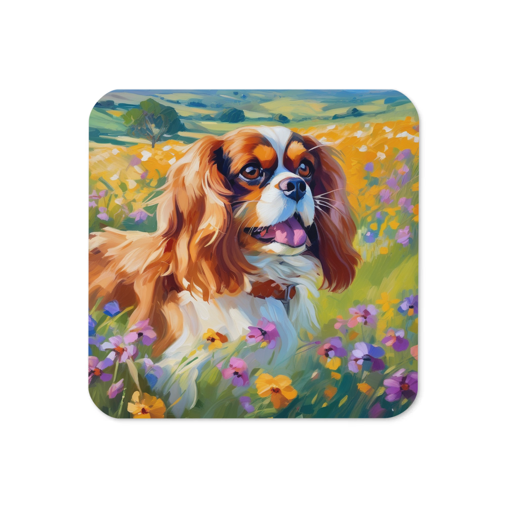 PugMug Custom Cavalier King Charles Spaniel Coaster