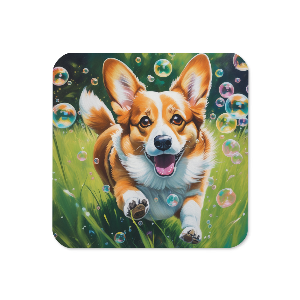 PugMug Custom Pembroke Welsh Corgi Coaster