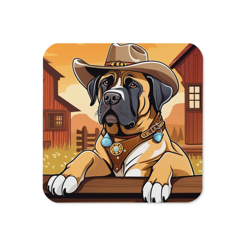 PugMug Custom Mastiff Coaster