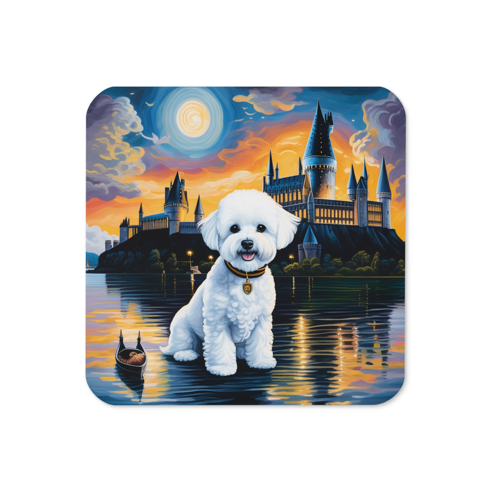 PugMug Custom Bichons Frise Coaster