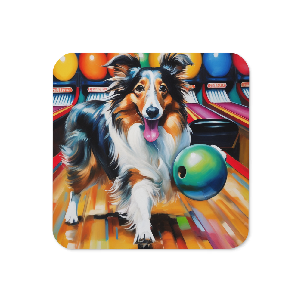 PugMug Custom Shetland Sheepdog Coaster