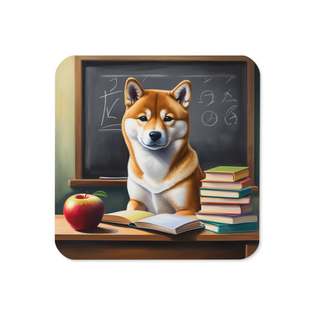 PugMug Custom Shiba Inu Coaster