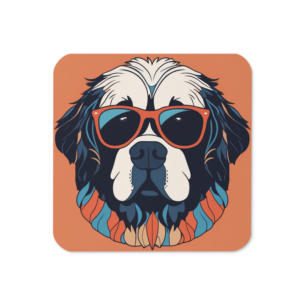 PugMug Custom Newfoundland Coaster