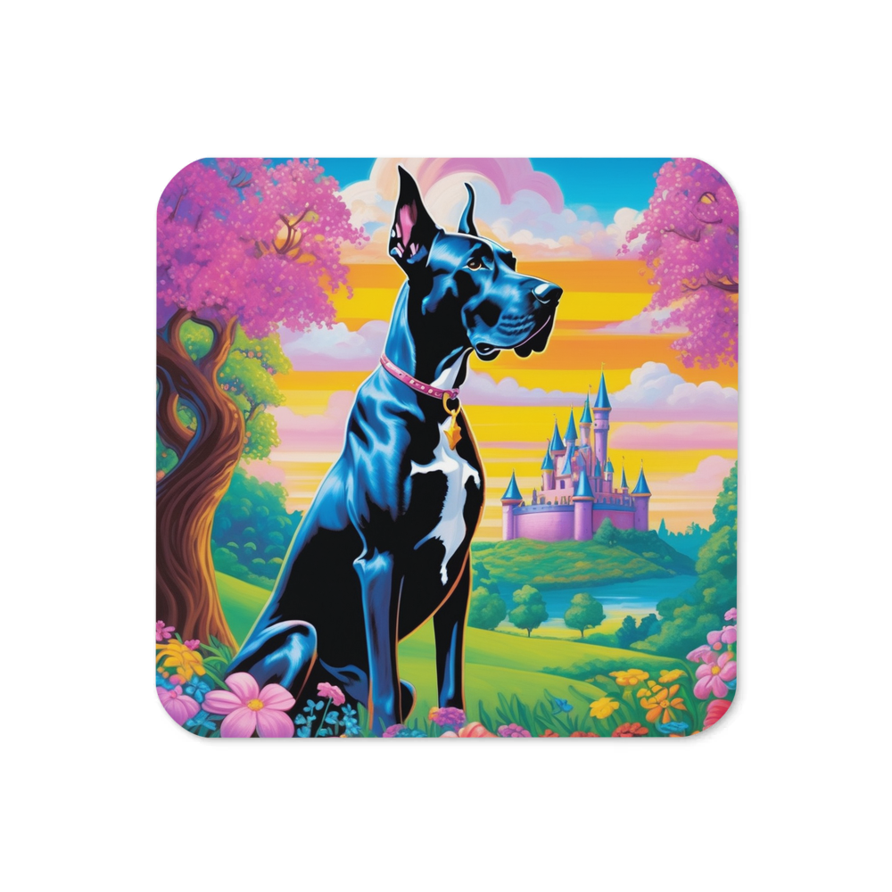 PugMug Custom Great Dane Coaster
