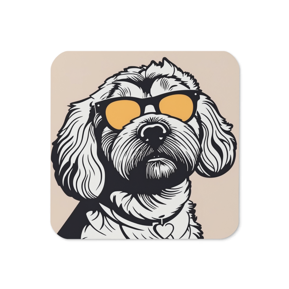 PugMug Custom Lily Coaster