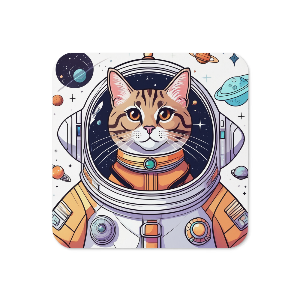 PugMug Custom Tabby Exotic Cat Coaster