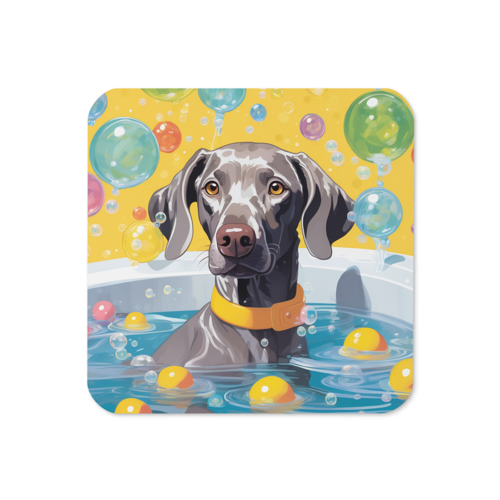 PugMug Custom Weimaraner Coaster