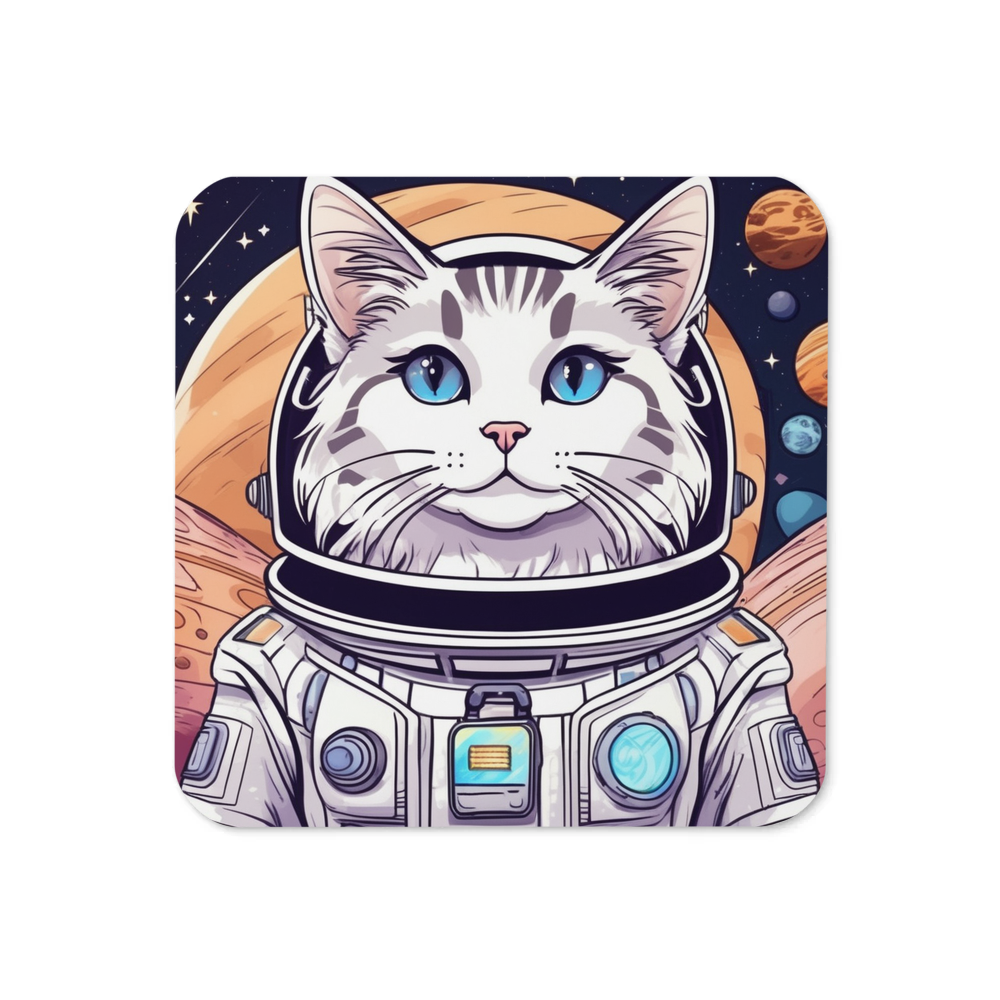 PugMug Custom Tabby Ragdoll Cat Coaster