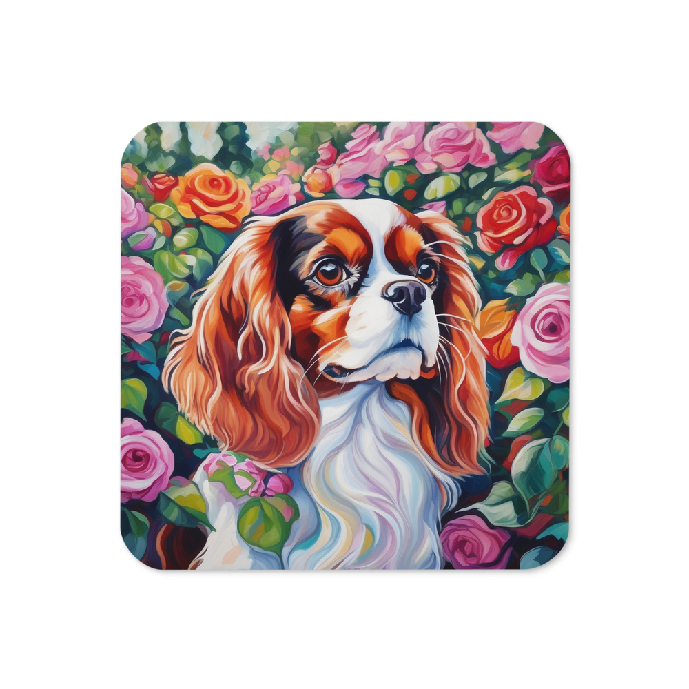 PugMug Custom Cavalier King Charles Spaniel Coaster