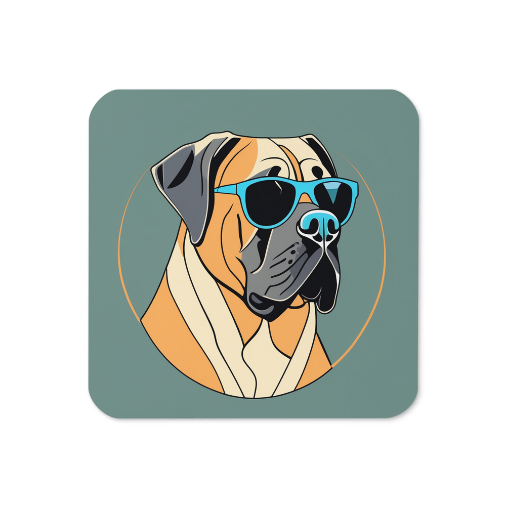PugMug Custom Mastiff Coaster