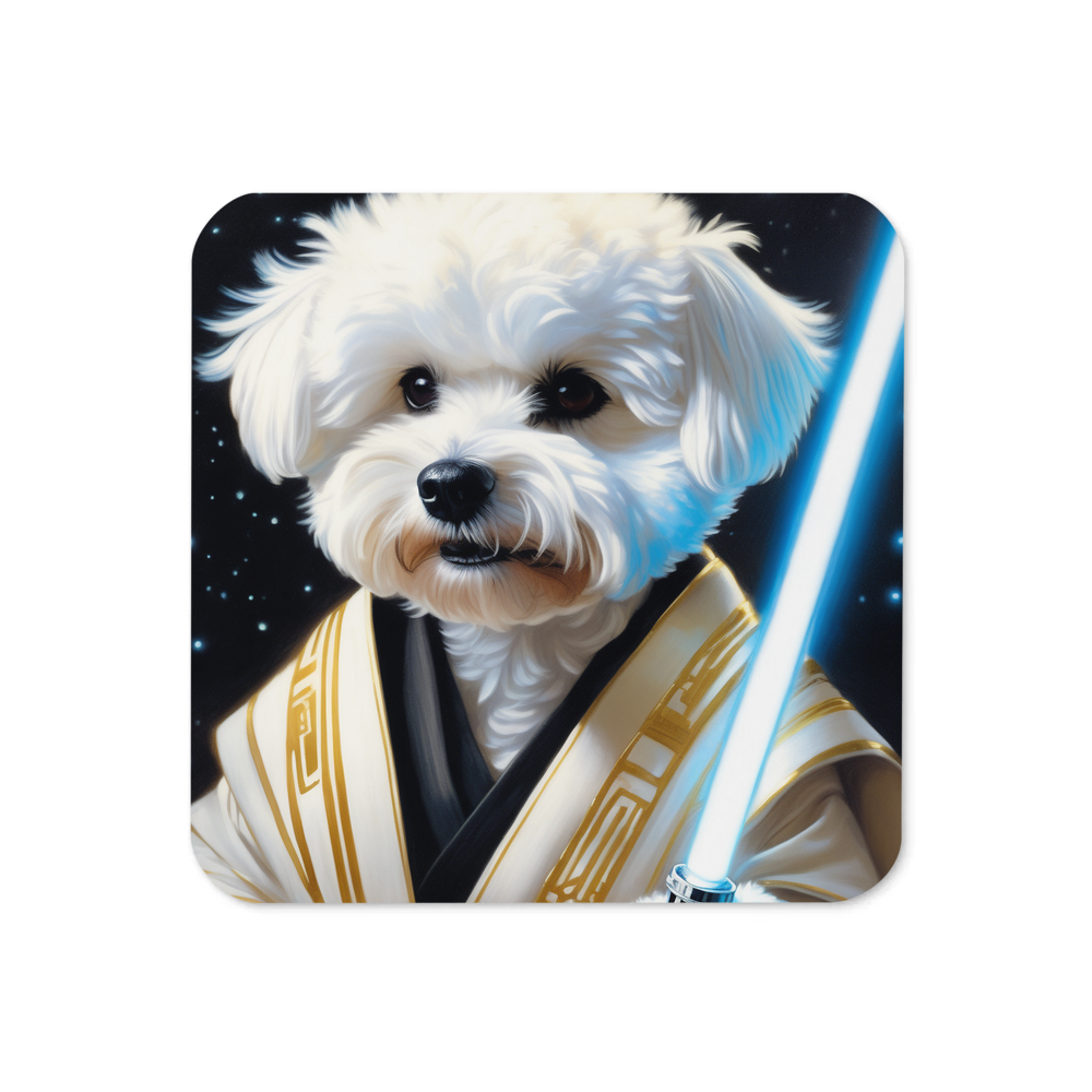 PugMug Custom Bichons Frise Coaster