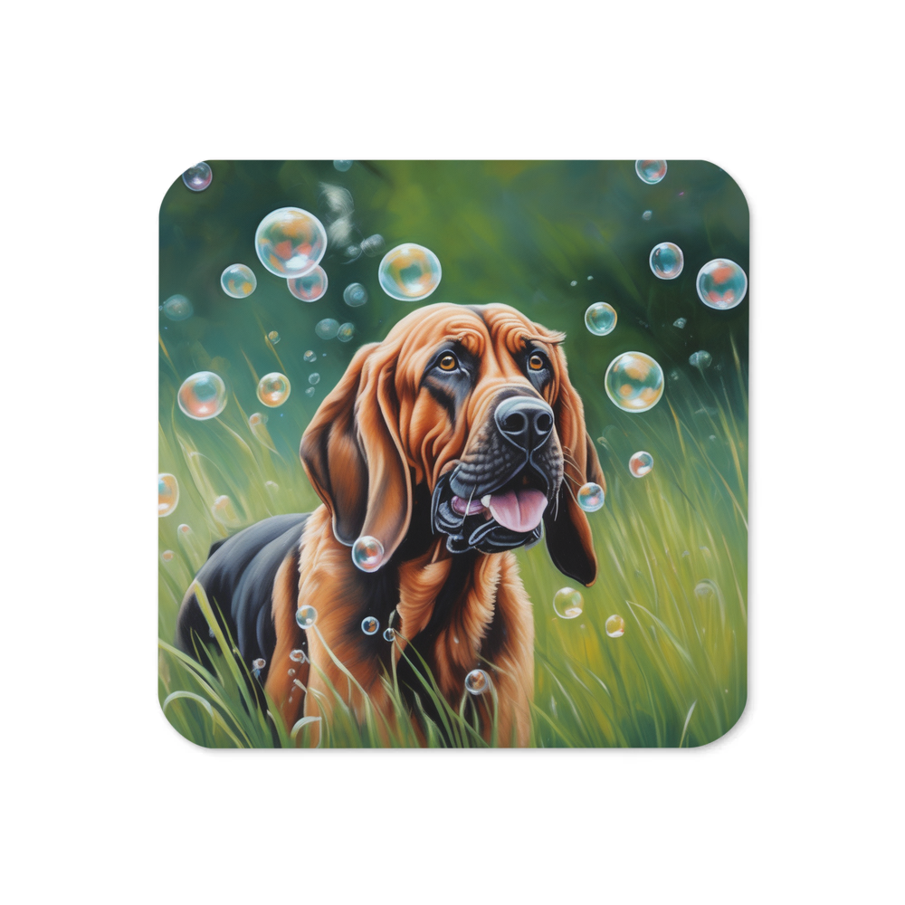 PugMug Custom Bloodhound Coaster