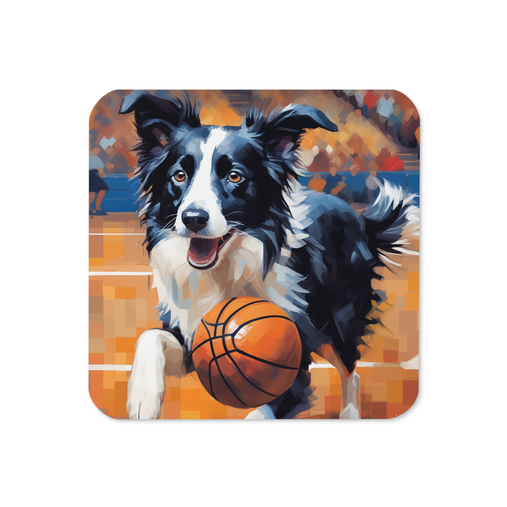 PugMug Custom Border Collie Coaster