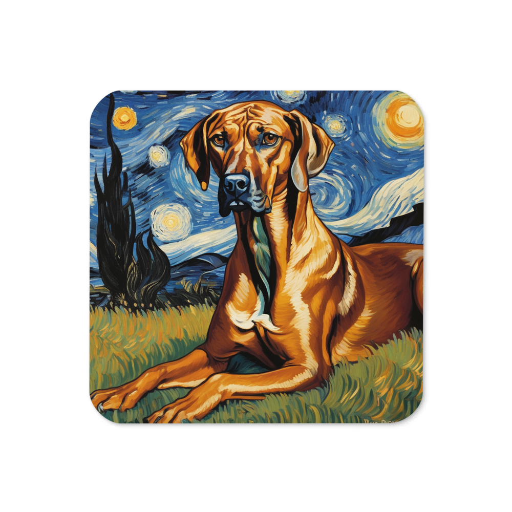 PugMug Custom Rhodesian Ridgeback Coaster