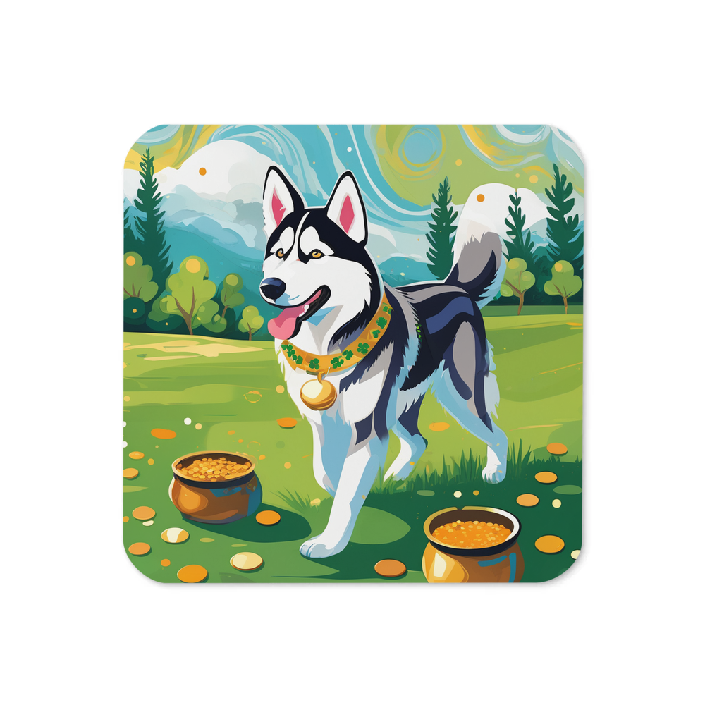 PugMug Custom Siberian Husky Coaster