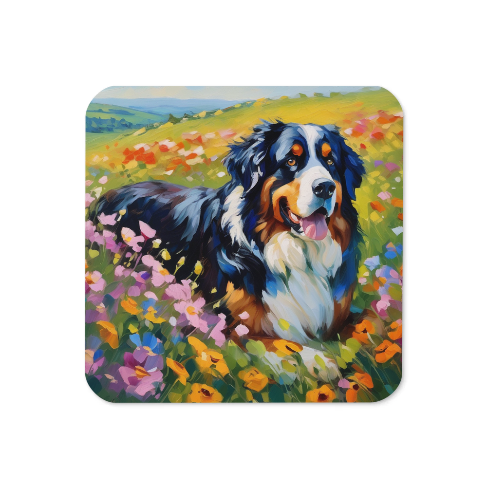 PugMug Custom Bernese Mountain Dog Coaster
