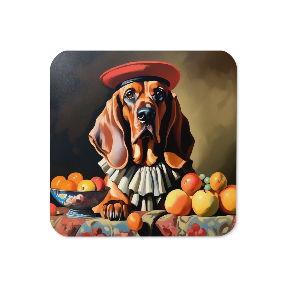 PugMug Custom Bloodhound Coaster