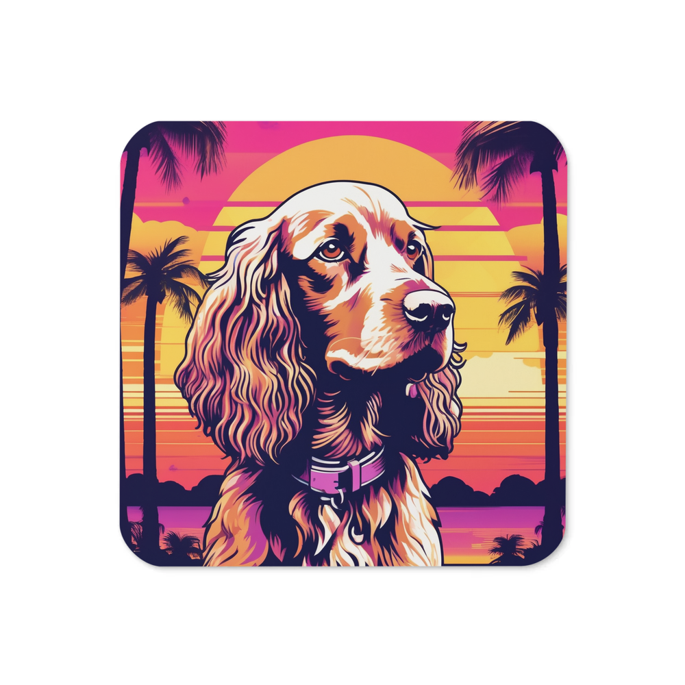 PugMug Custom Cocker Spaniel Coaster