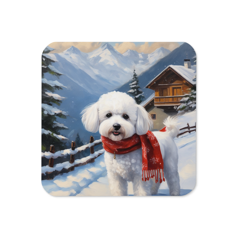 PugMug Custom Bichons Frise Coaster
