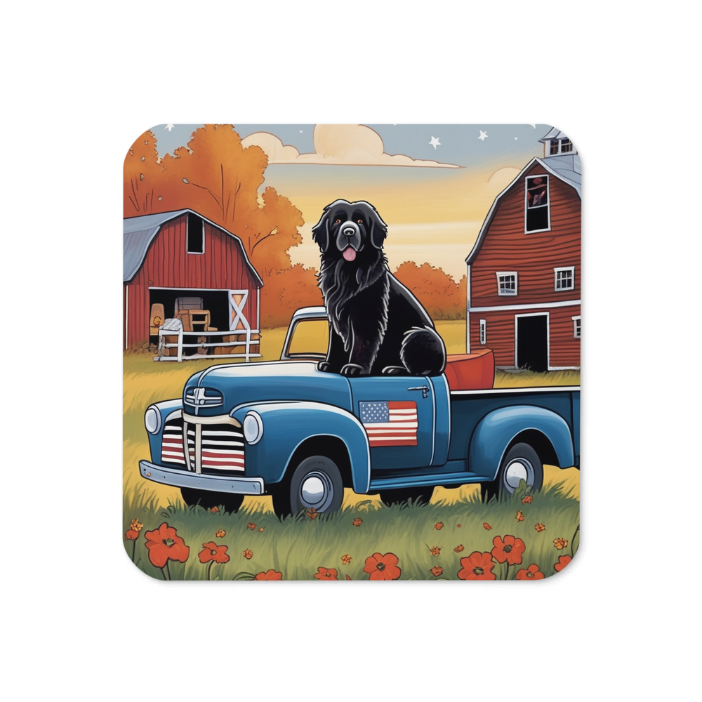 PugMug Custom Newfoundland Coaster