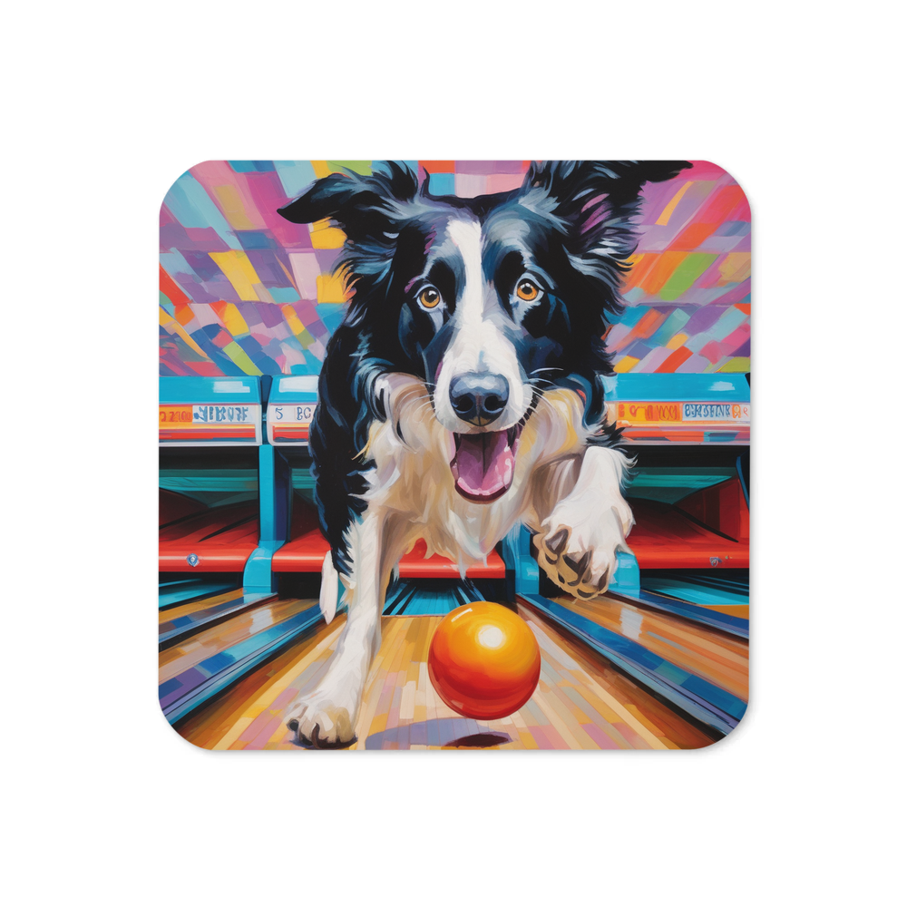 PugMug Custom Border Collie Coaster