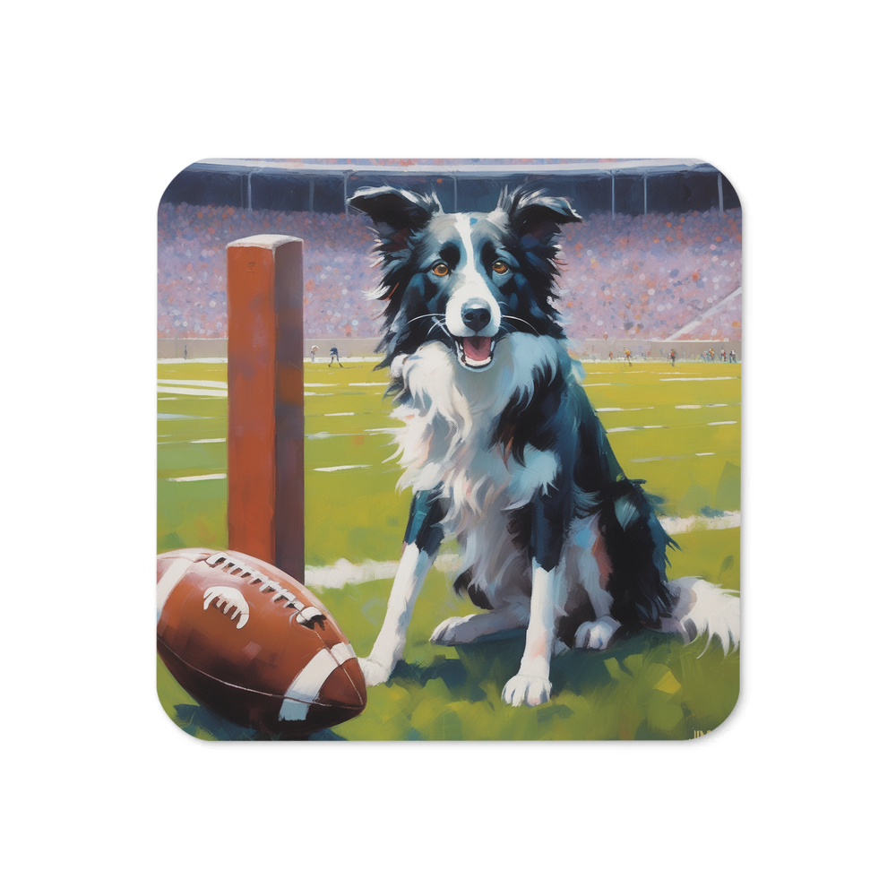 PugMug Custom Border Collie Coaster