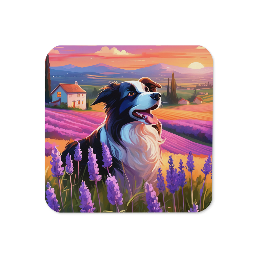 PugMug Custom Border Collie Coaster