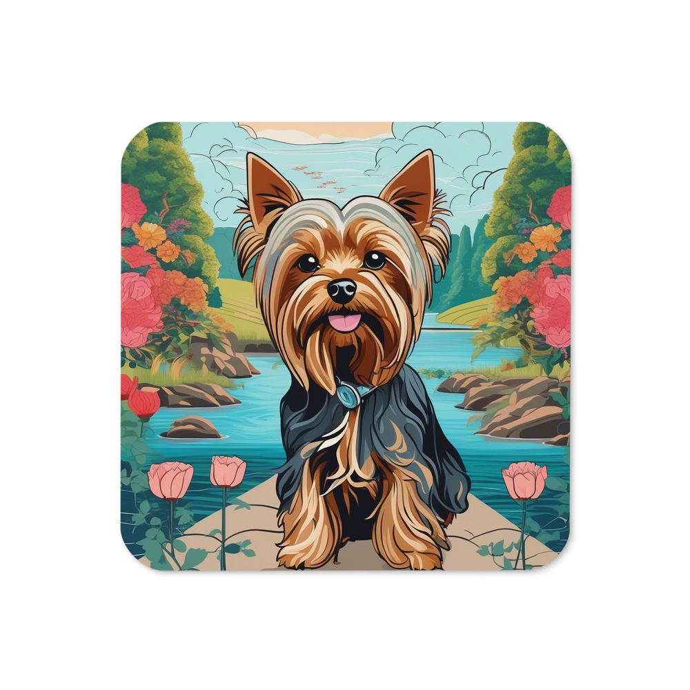 PugMug Custom Yorkshire Terrier Coaster