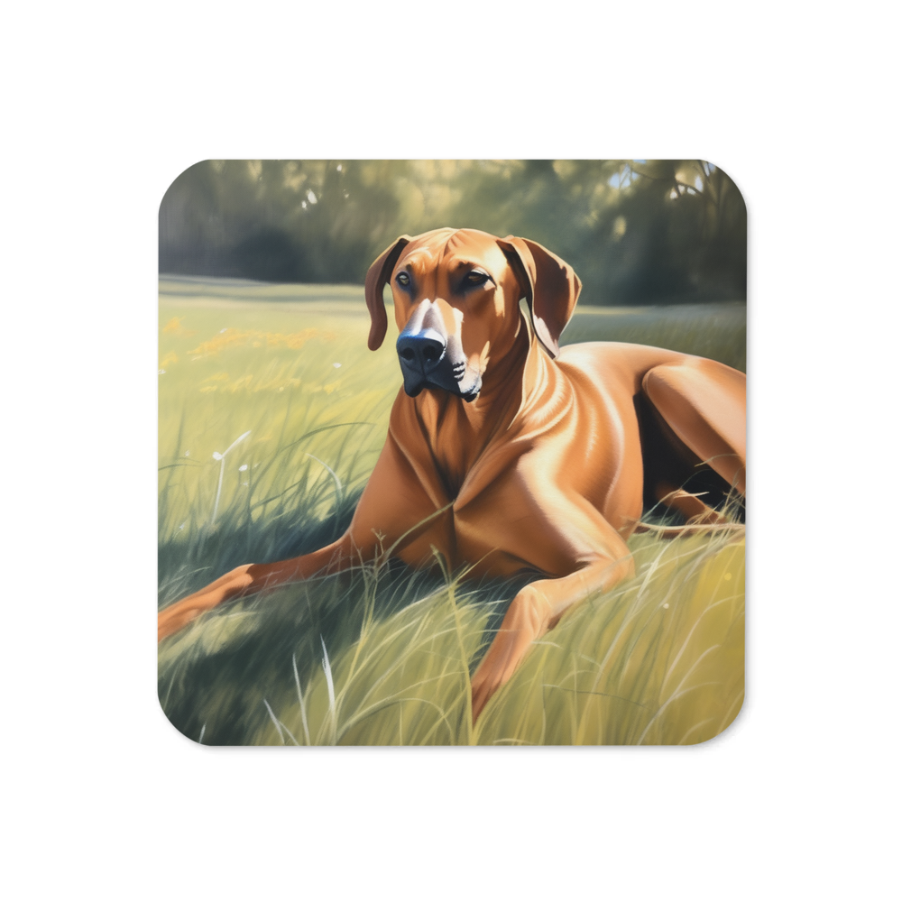 PugMug Custom Rhodesian Ridgeback Coaster