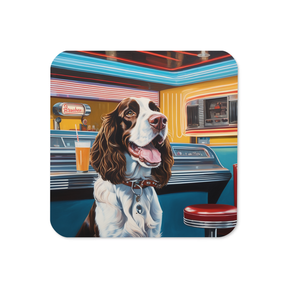 PugMug Custom English Springer Spaniel Coaster