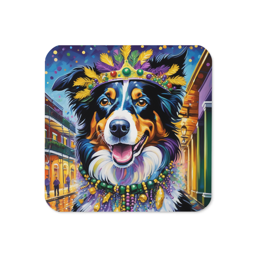 PugMug Custom Border Collie Coaster