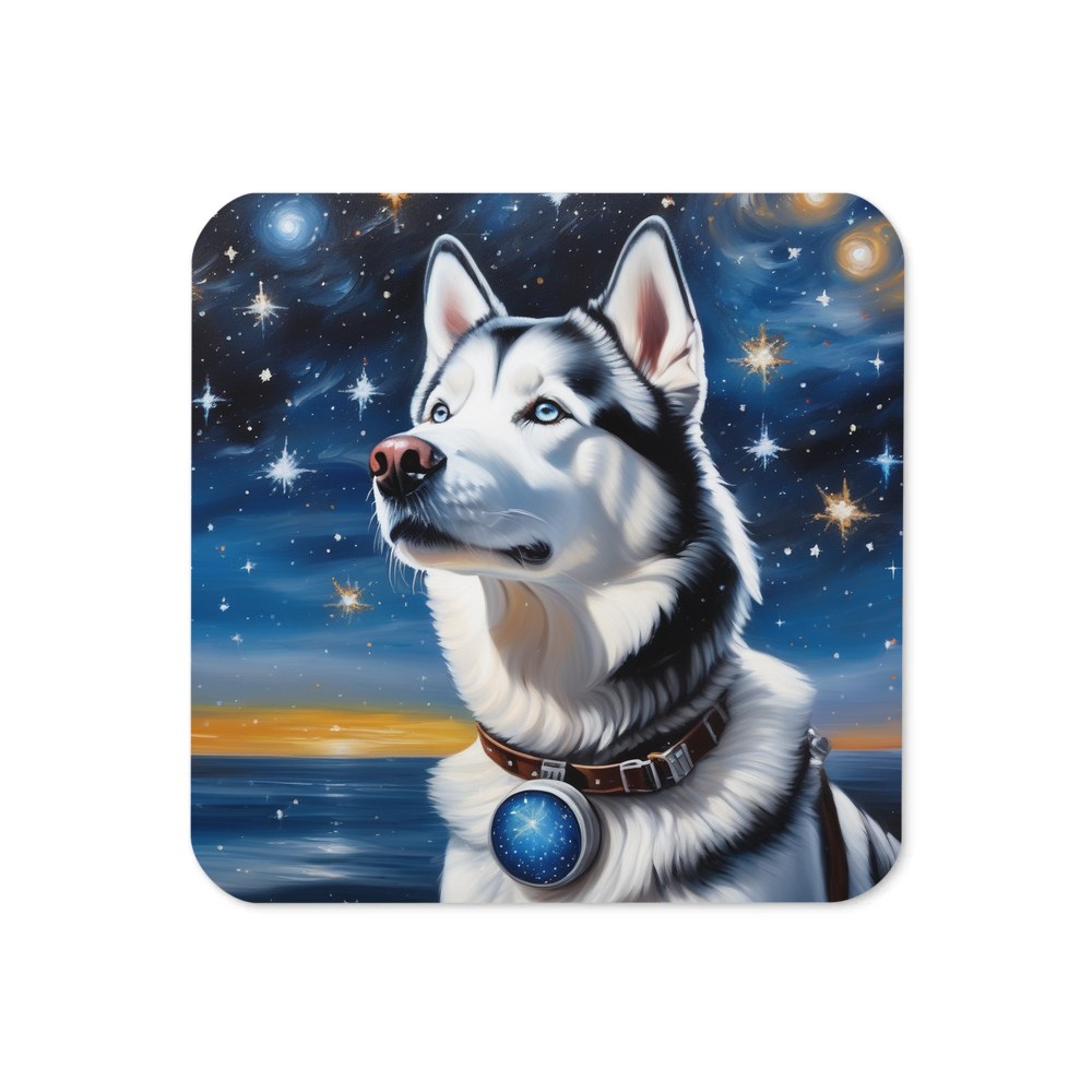 PugMug Custom Siberian Husky Coaster