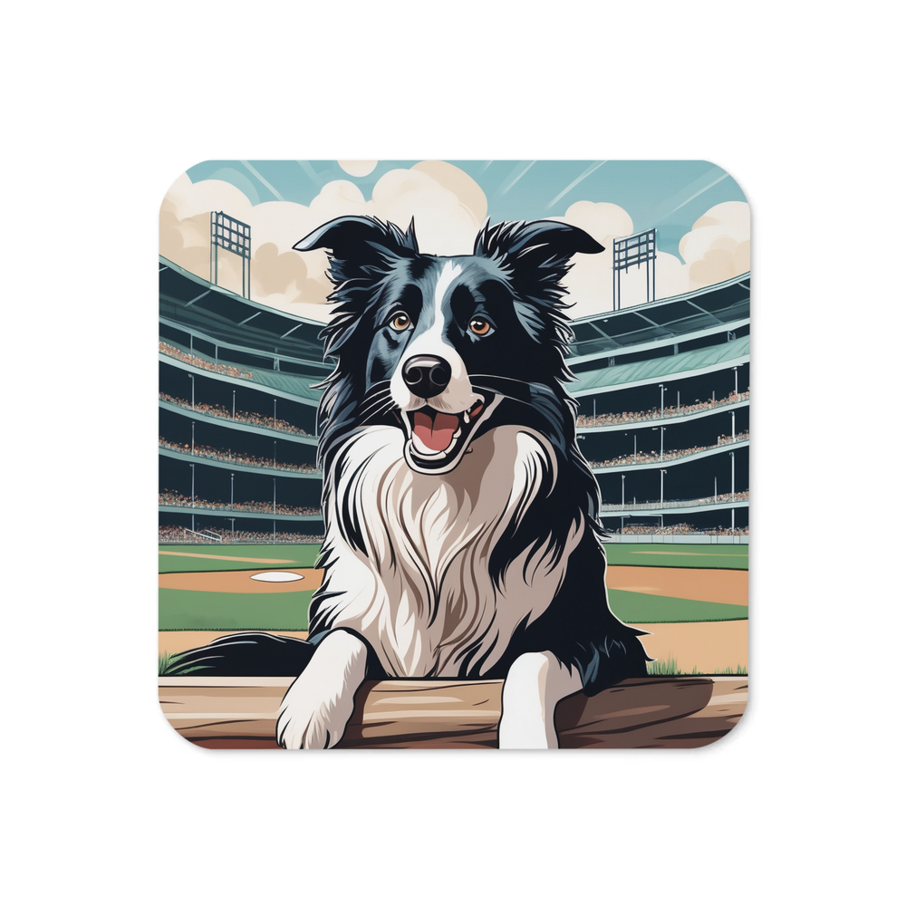 PugMug Custom Border Collie Coaster