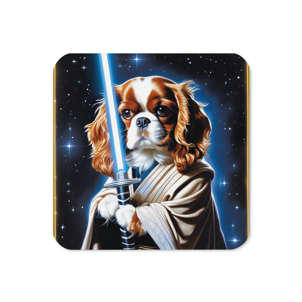 PugMug Custom Cavalier King Charles Spaniel Coaster