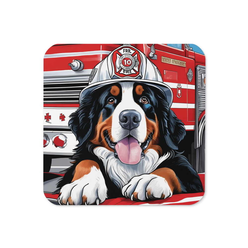 PugMug Custom Bernese Mountain Dog Coaster